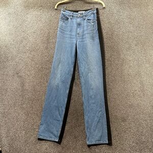 Pacsun Jeans Women 24‎ Denim 90's Two Tone 90's Boyfriend Hi Rise Baggy Straight